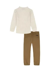 Toddler  Boys 2-Piece Fleece Jogger Set