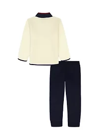 Baby Boys 2-Piece Fleece Jogger Set