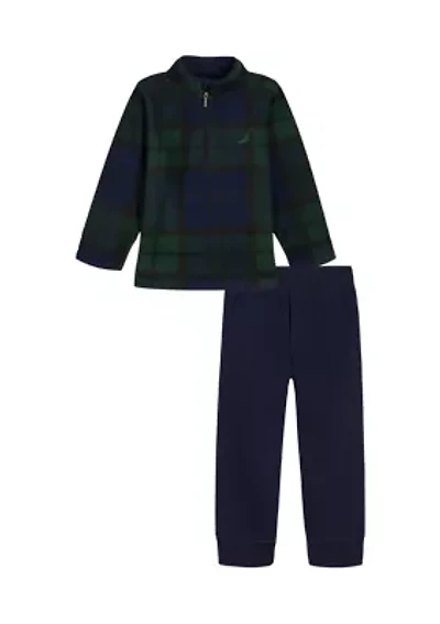 Baby Boy 2-Piece Fleece Jogger Set