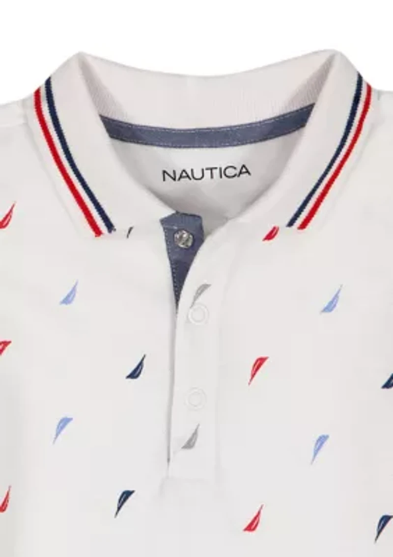 Baby Boys Piqué Romper