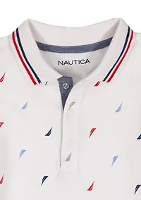 Baby Boys Piqué Romper