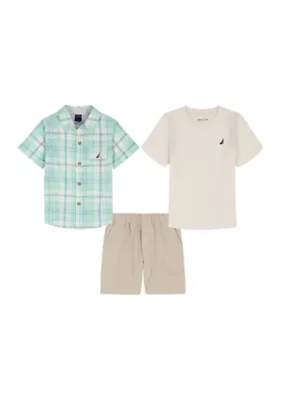 Baby Boys Shirts and Shorts Set