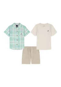 Baby Boys Shirts and Shorts Set