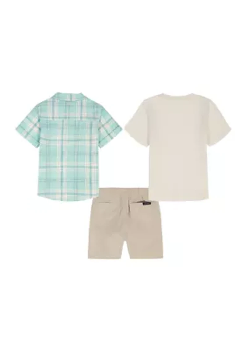 Toddler Boys Shirts and Shorts Set
