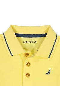 Toddler Boys 2 Piece Polo Set