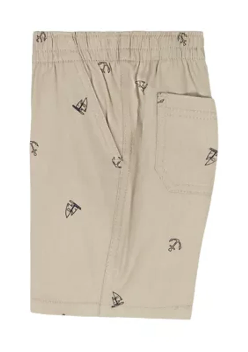 Toddler Boys Polo Shirt and Shorts Set