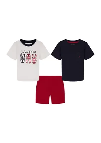 Toddler Boys Shirts and Shorts Set