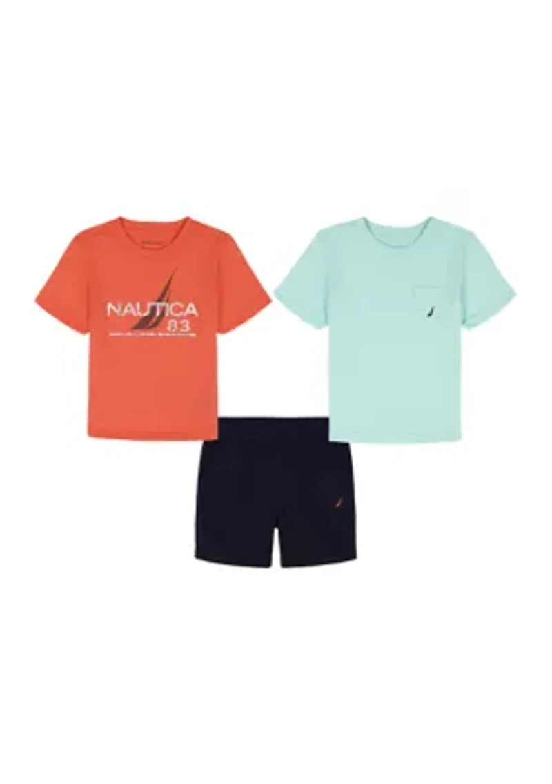 Toddler Boys Shirts and Shorts Set