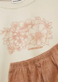 Toddler Girls Fashion Skirt Set