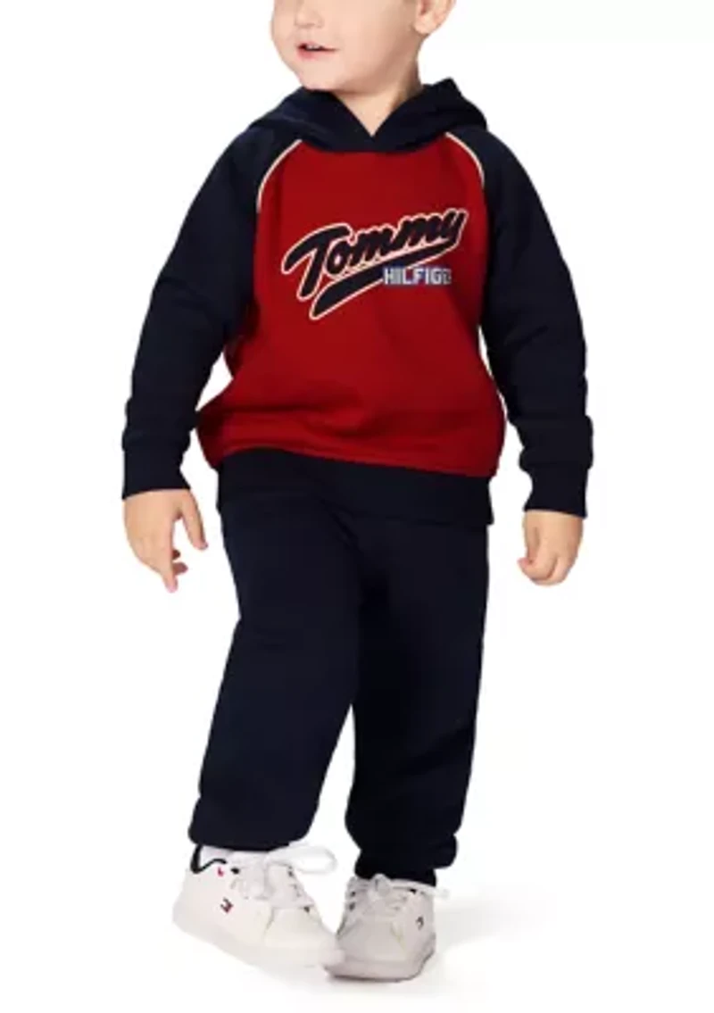 Toddler Boys 2-Piece Fleece Jogger Set