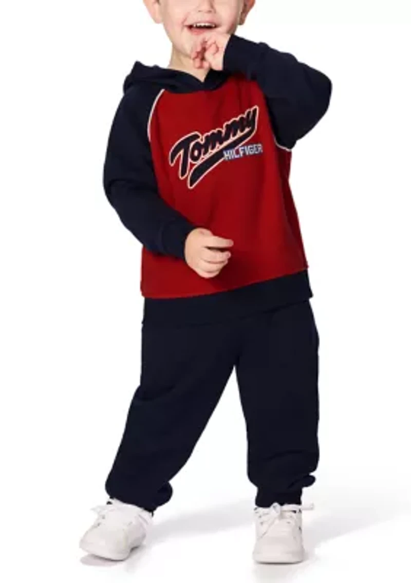 Toddler Boys 2-Piece Fleece Jogger Set