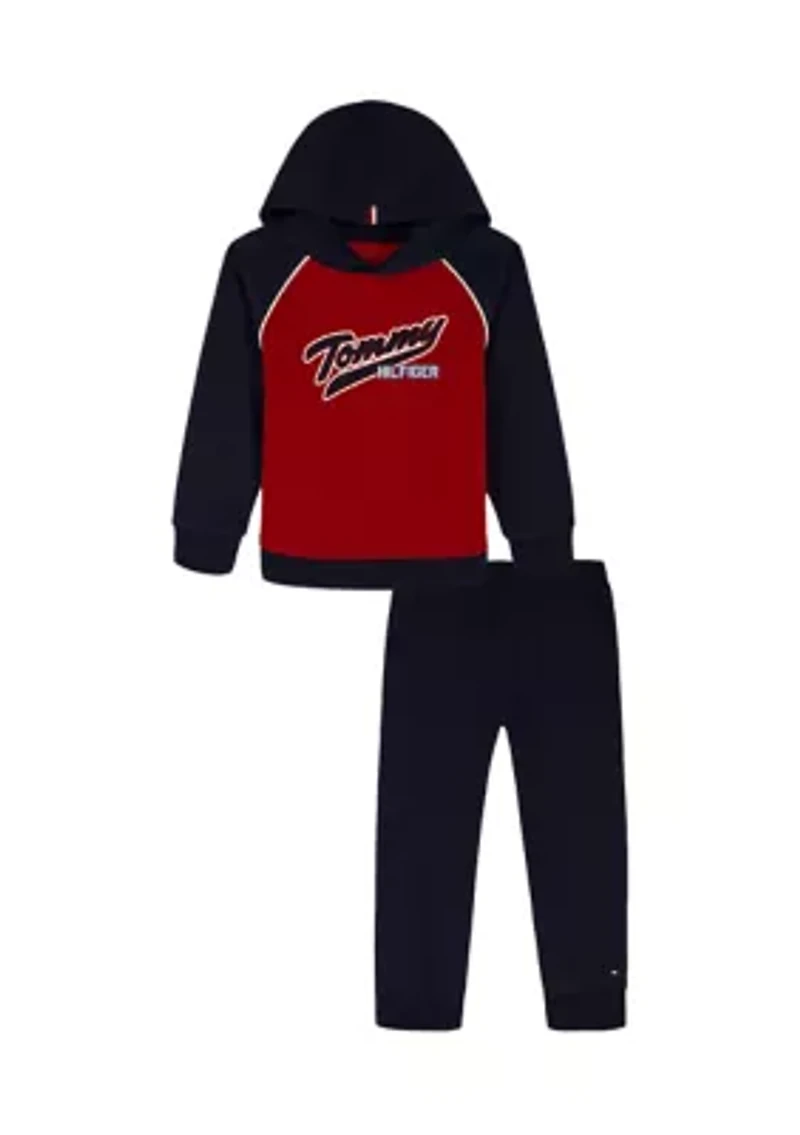 Toddler Boys 2-Piece Fleece Jogger Set