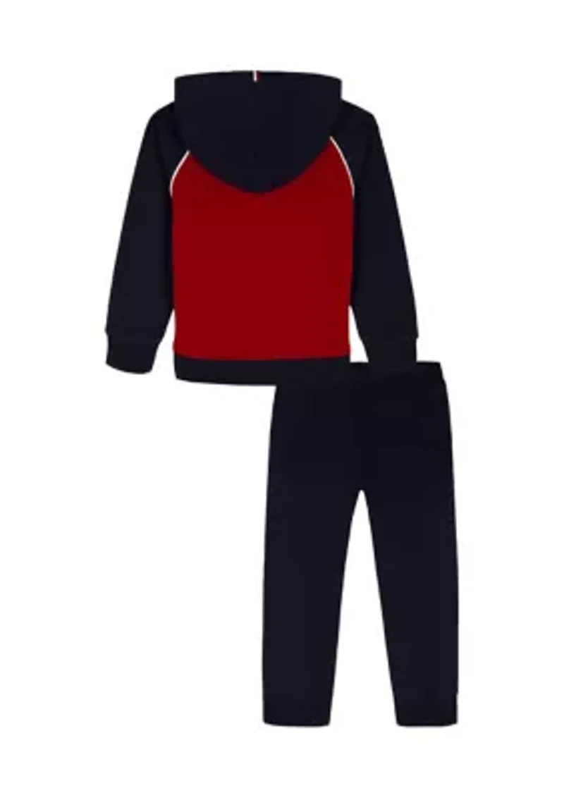 Toddler Boys 2-Piece Fleece Jogger Set