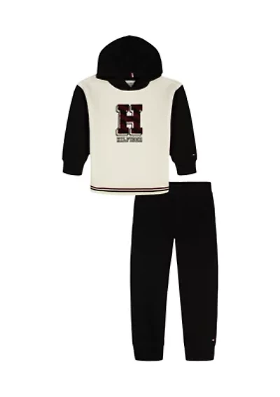 Toddler Boys 2-Piece Fleece Jogger Set