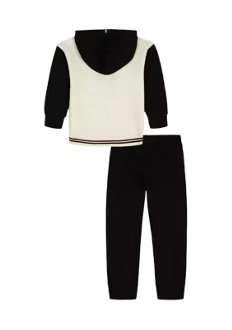 Toddler Boys 2-Piece Fleece Jogger Set