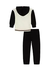 Toddler Boys 2-Piece Fleece Jogger Set