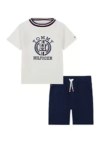 Toddler Boys Graphic T-Shirt and Shorts Set