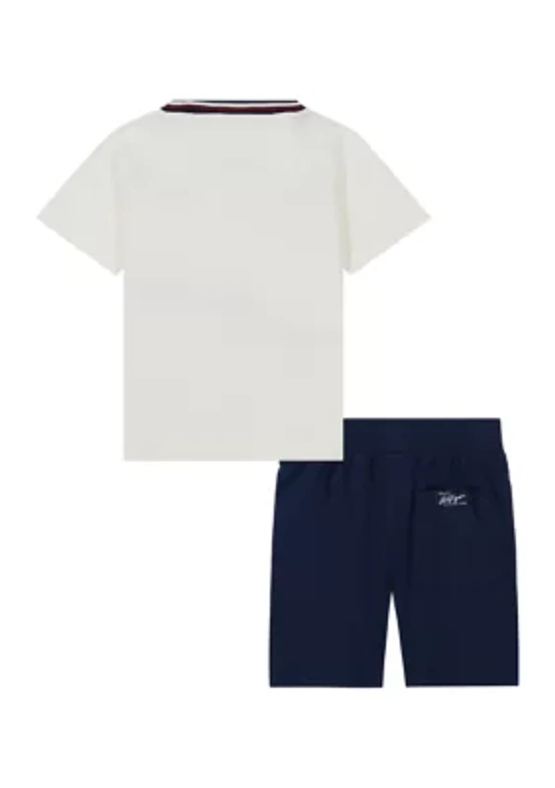 Toddler Boys Graphic T-Shirt and Shorts Set
