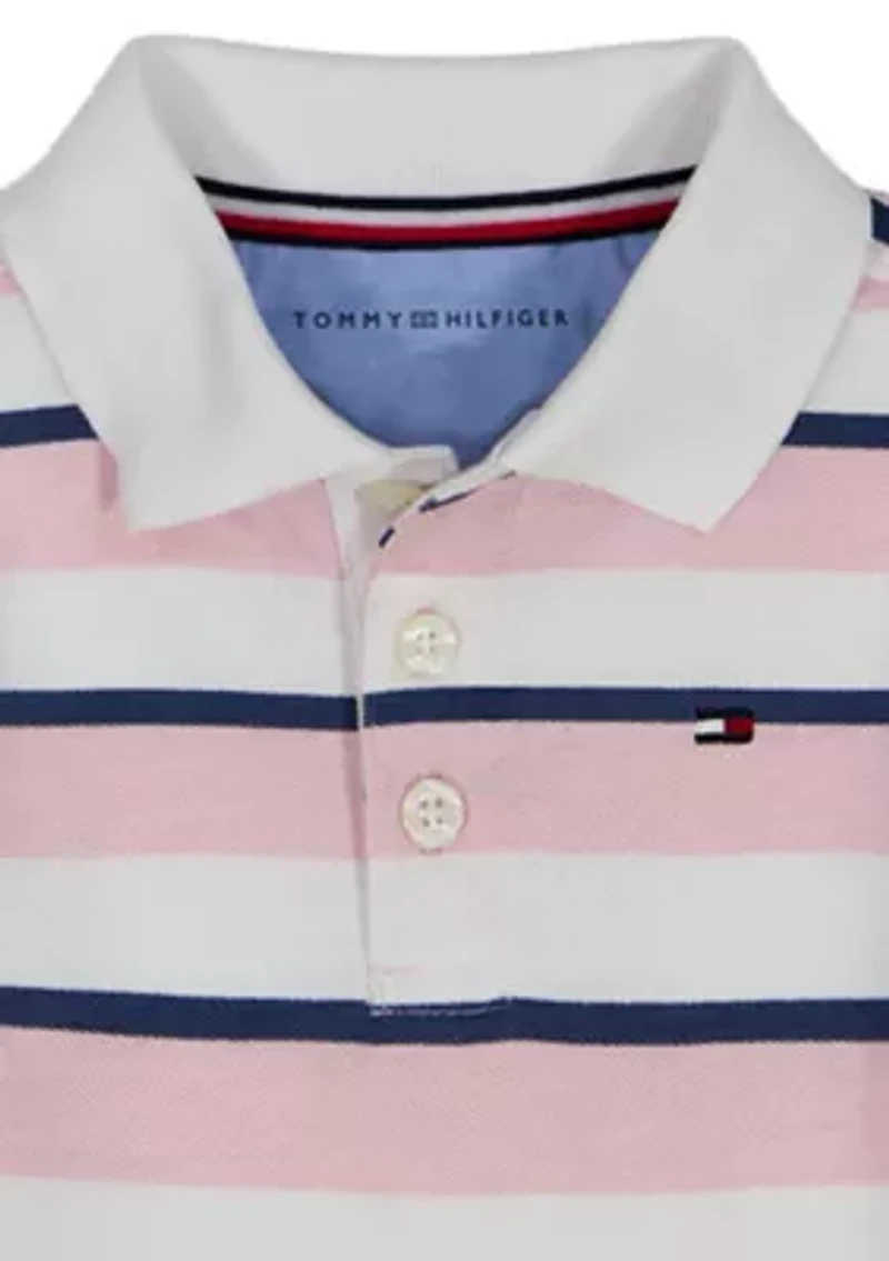 Toddler Boys Polo Shirt and Shorts Set