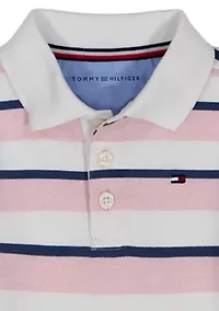 Toddler Boys Polo Shirt and Shorts Set