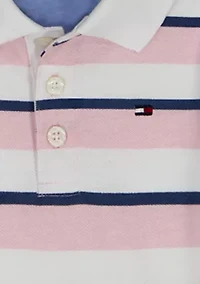 Toddler Boys Polo Shirt and Shorts Set