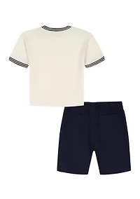 Toddler Boys Shirt and Shorts Set