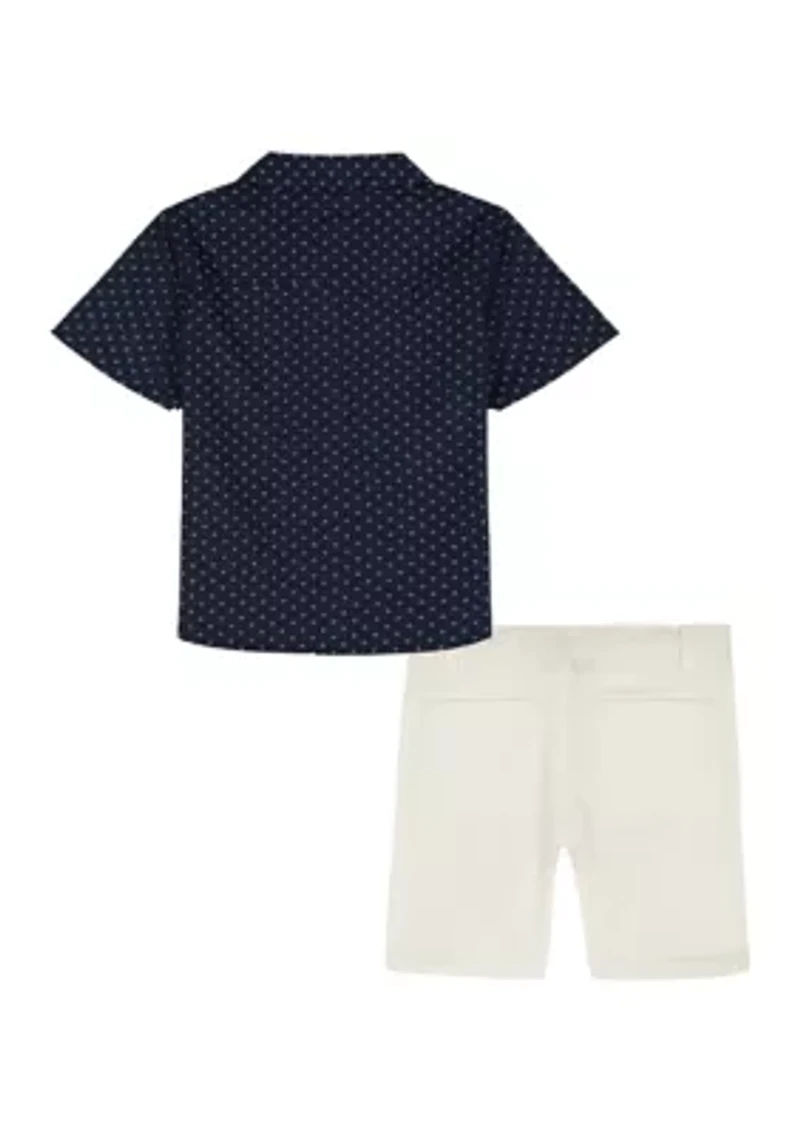 Toddler Boys Shirt and Shorts Set