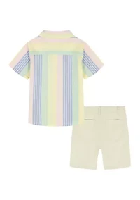 Toddler Boys Shirt and Shorts Set