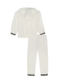 Toddler Girls 2-Piece Hoodie and Jogger Set