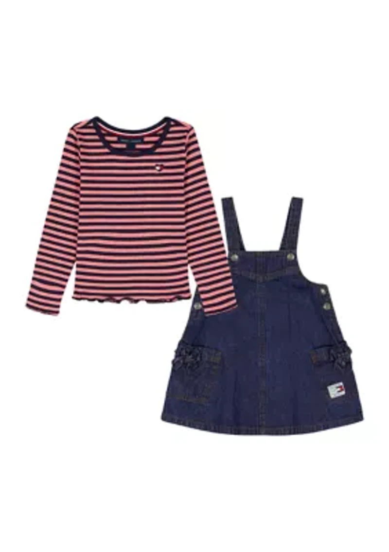 Toddler Girls Skirtall Set