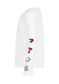 Toddler Girls 3-Piece Vest, Shirt and Pants Set