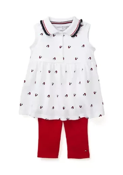Baby Girls 2-Piece Legging Set