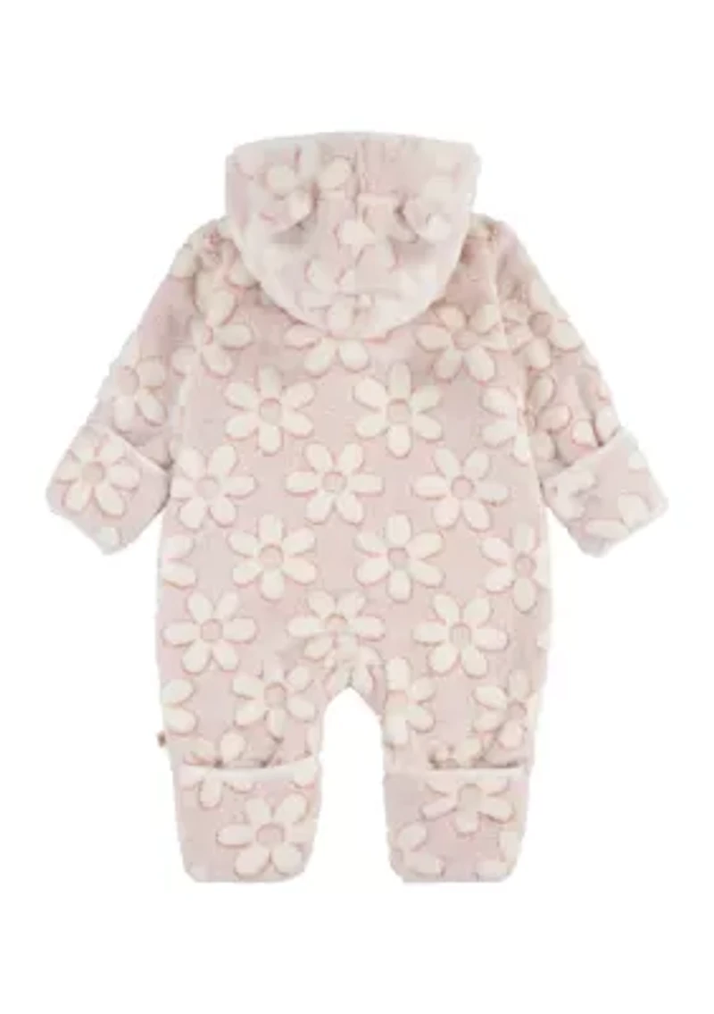 Baby Girls Footless Coverall