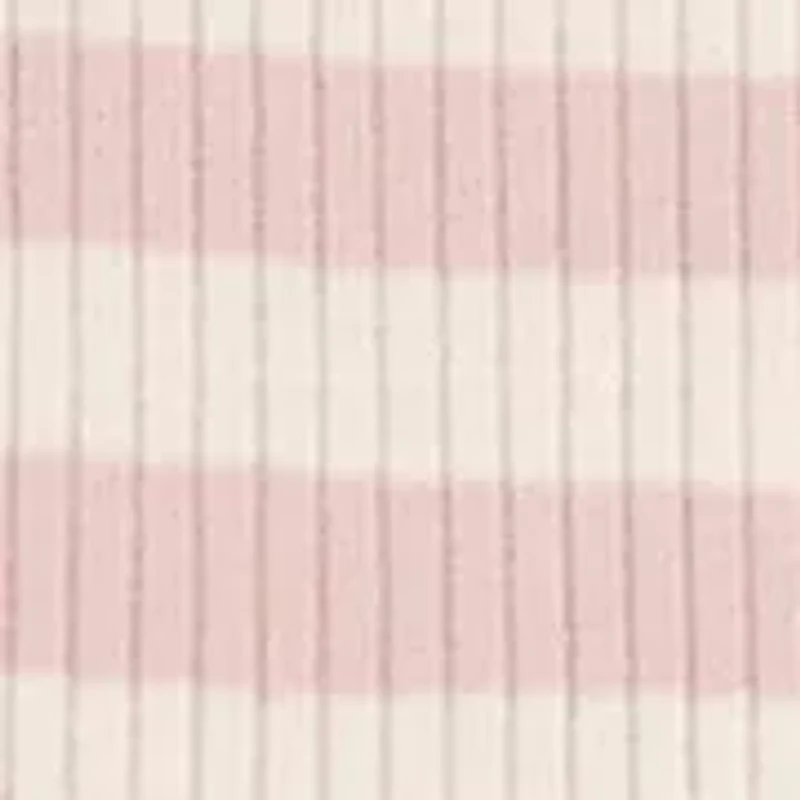 Baby Girls Striped Footie