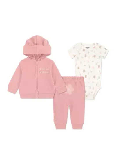 Baby Girls 3-Piece Take Me Home Set