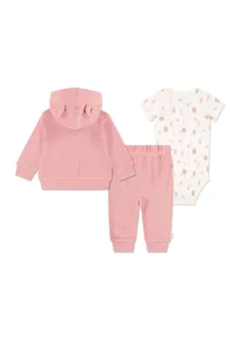 Baby Girls 3-Piece Take Me Home Set