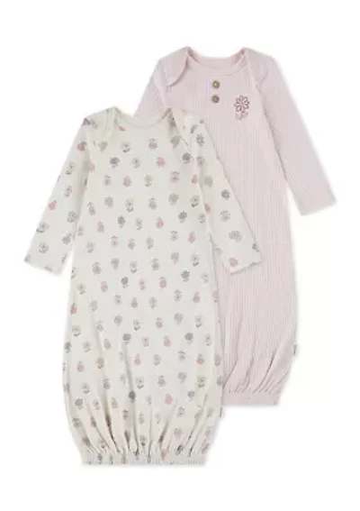 Baby Girls Nightgowns - 2-Pack