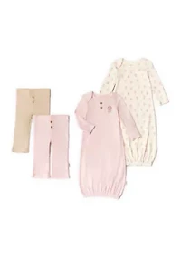 Baby Girls Nightgowns - 2-Pack