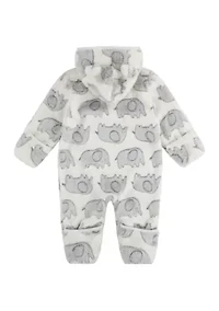 Baby Boys Elephant Footless Coverall