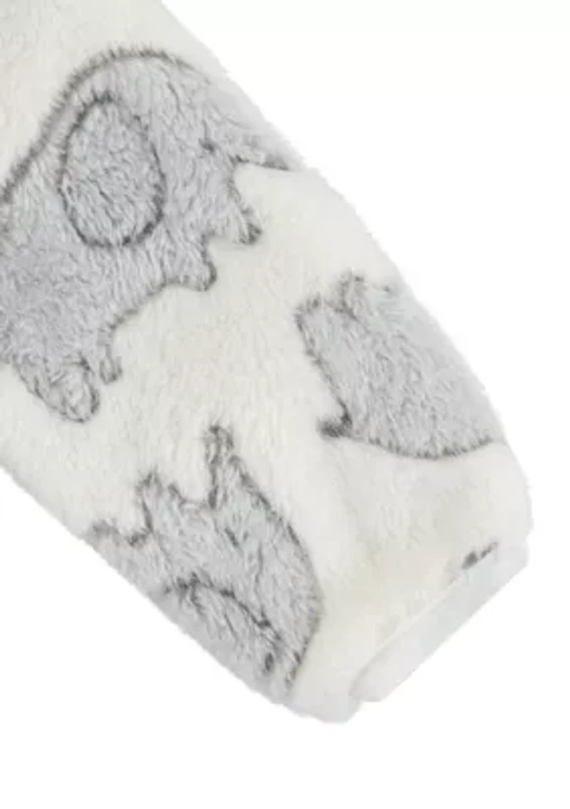 Baby Boys Elephant Footless Coverall