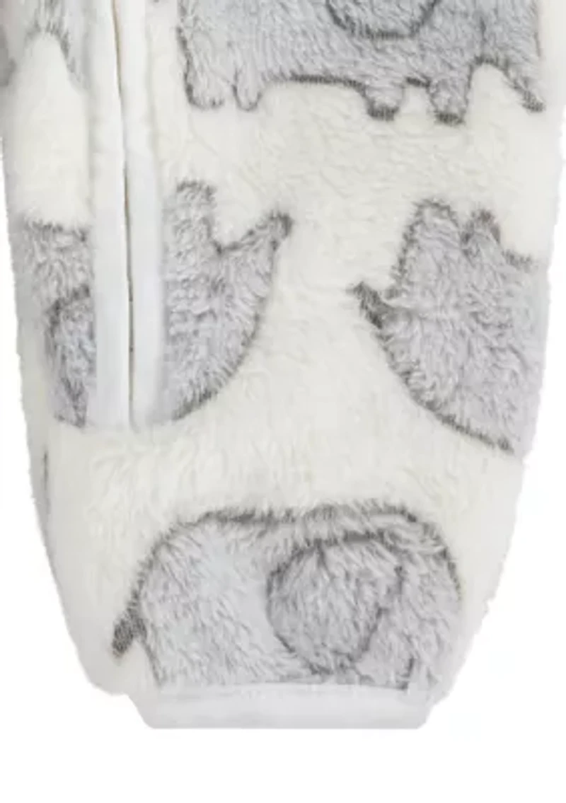 Baby Boys Elephant Footless Coverall
