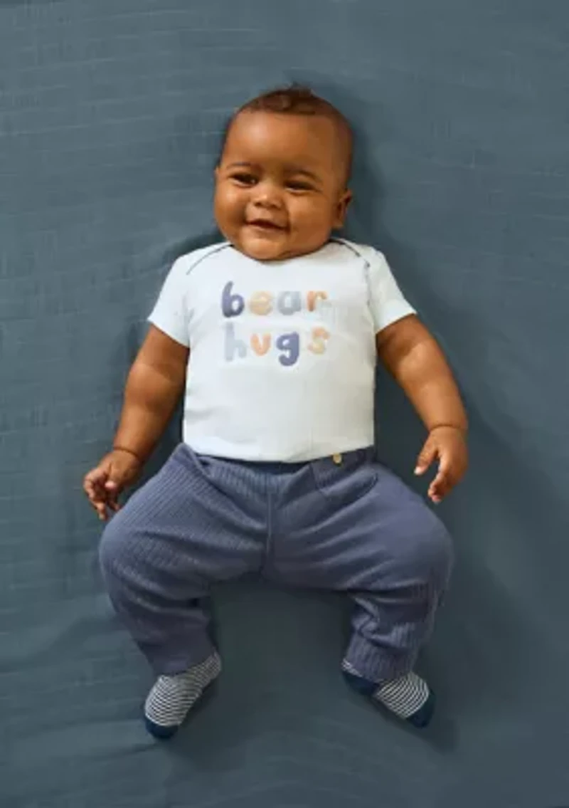 Baby Boys Printed Bodysuits - 3-Pack