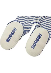 Baby Boys Striped Footie