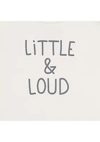 Baby Neutral Short Sleeve Graphic Bodysuits - Set of 3