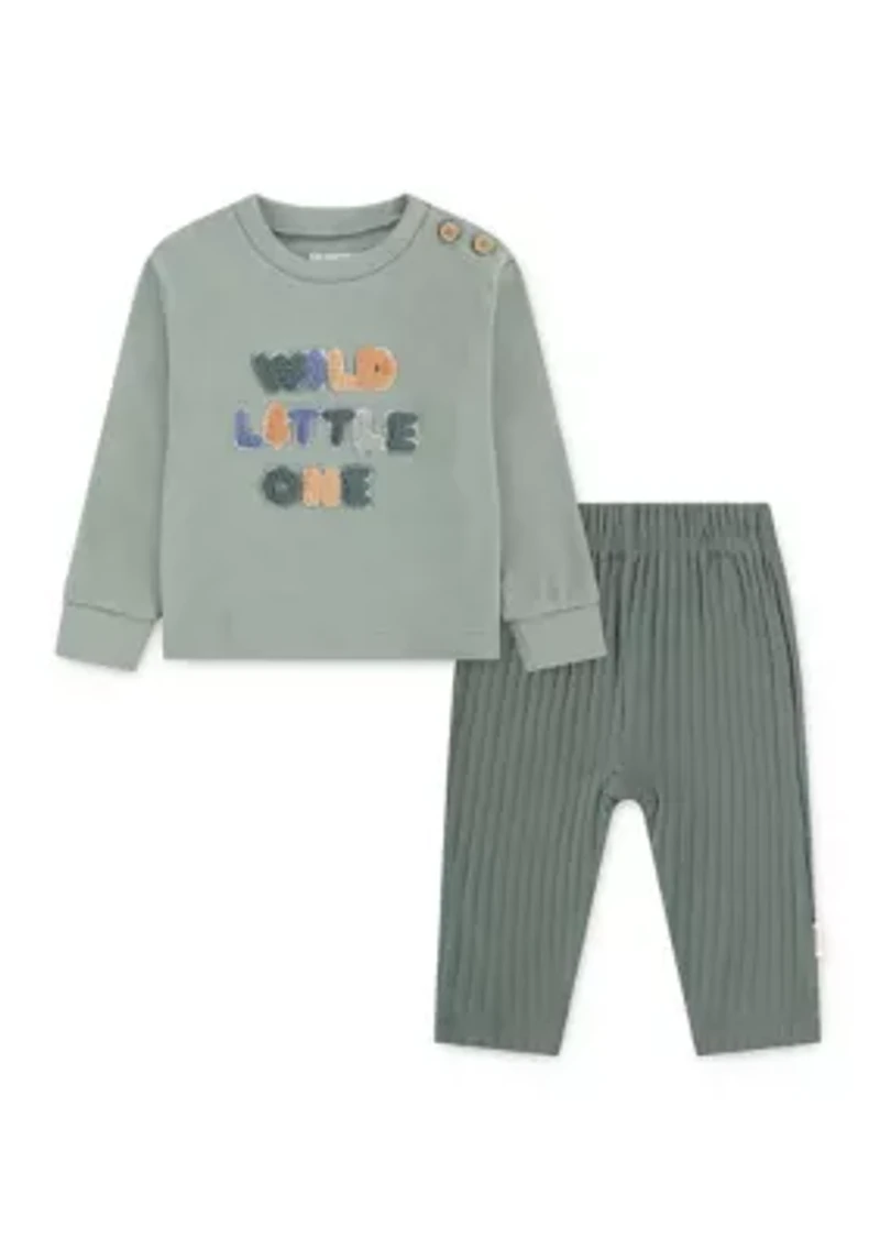 Baby Boys 2-Piece Pant Set