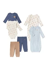 Baby Boys Printed Gowns - 2-Pack