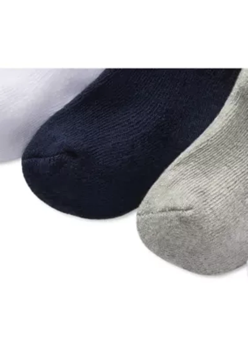 Baby Boys Sport Quarter Sock - 6 Pack