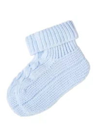 Baby Girls Cable knit Booties