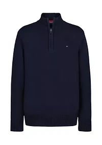Toddler Boys 1/4 Zip Promo Sweater