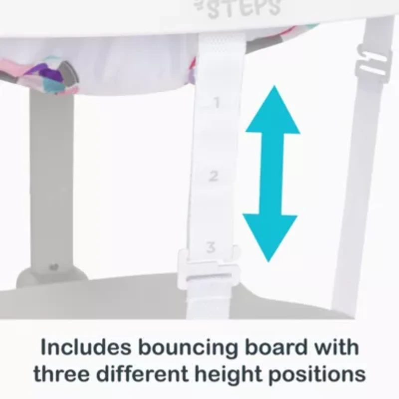 Smart Steps Bounce N' Play 3-in-1  Activity Center PLUS - Princess Pink